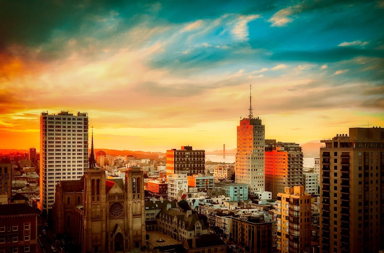 Aerial view of San Antonio