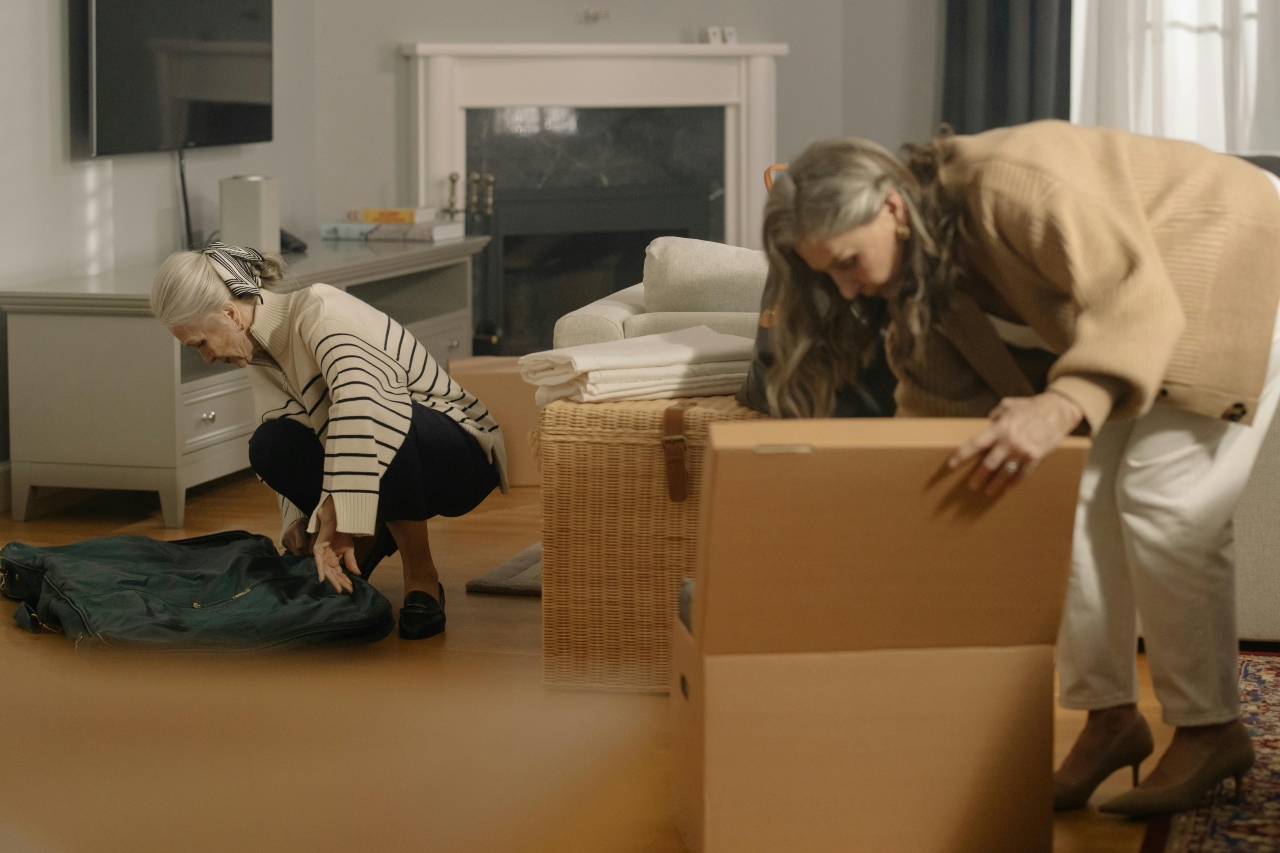 Women Packing their Things